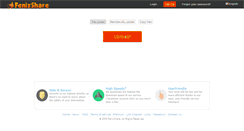 Desktop Screenshot of fenixshare.com